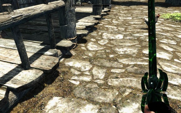 Skyrim Mod - Lunar Spider Sword screenshot
