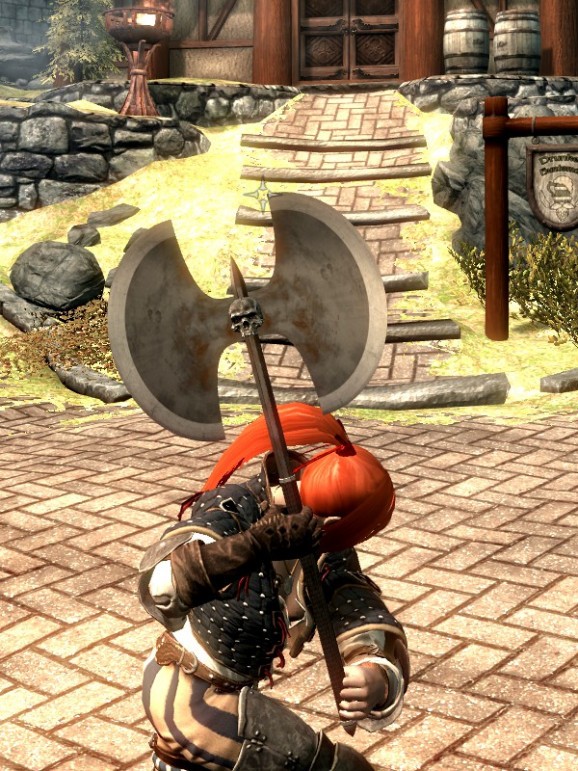 Skyrim Mod - Overlord Axe screenshot