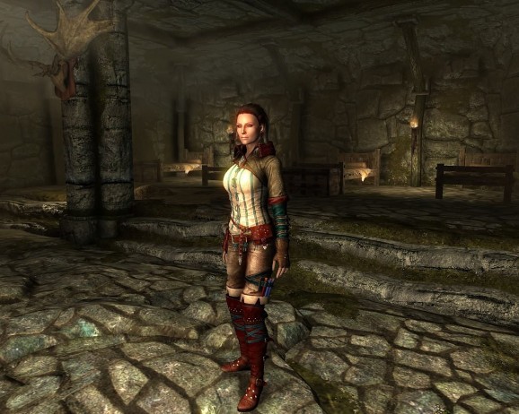 Skyrim Mod - Triss Outfitt screenshot
