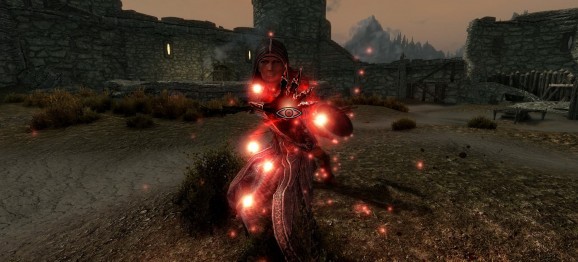 Skyrim Mod - Vampire Daywalker and Armor screenshot