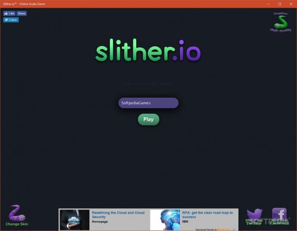 Slither.io screenshot