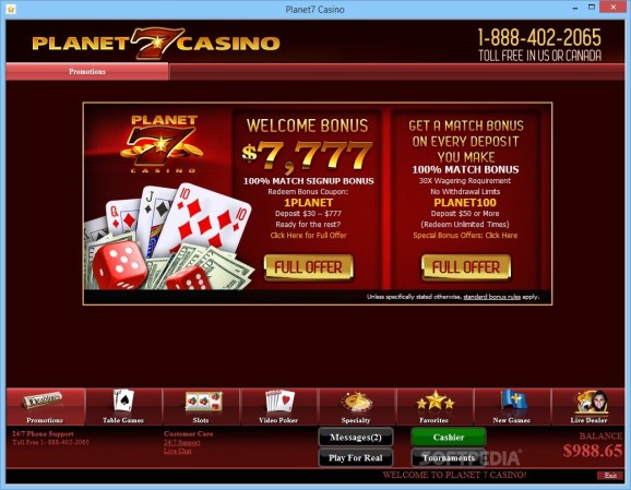 Planet7 Casino (formerly Slot Machine Game) screenshot