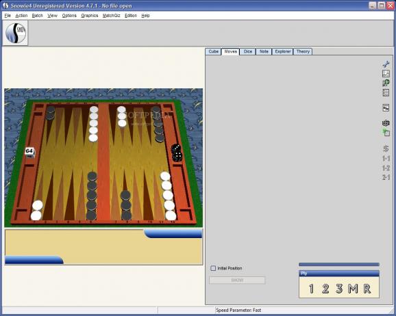 Snowie Backgammon screenshot