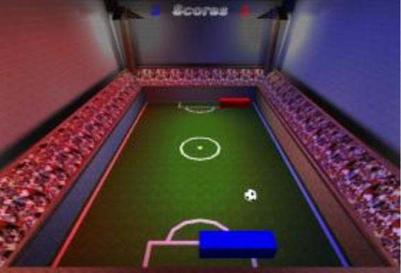 SoccerPong 3D screenshot