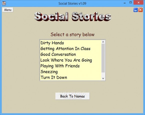 Social Stories screenshot