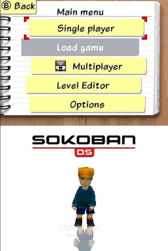 Sokoban DS screenshot