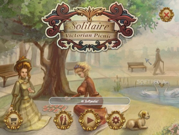 Solitaire Victorian Picnic screenshot