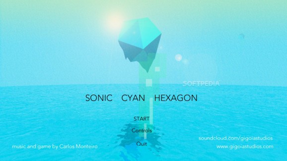 Sonic Cyan Hexagon screenshot