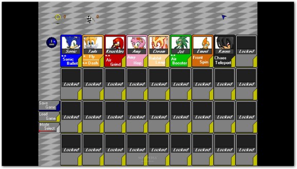 Sonic R GM screenshot