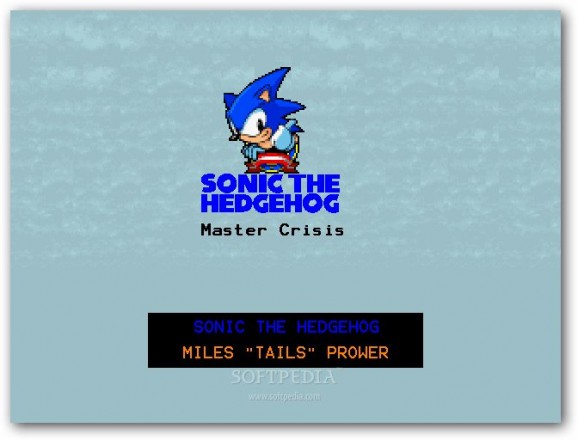 Sonic the Hedgehog - Master Crisis screenshot
