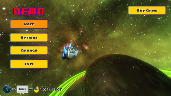 Space Ribbon Demo screenshot