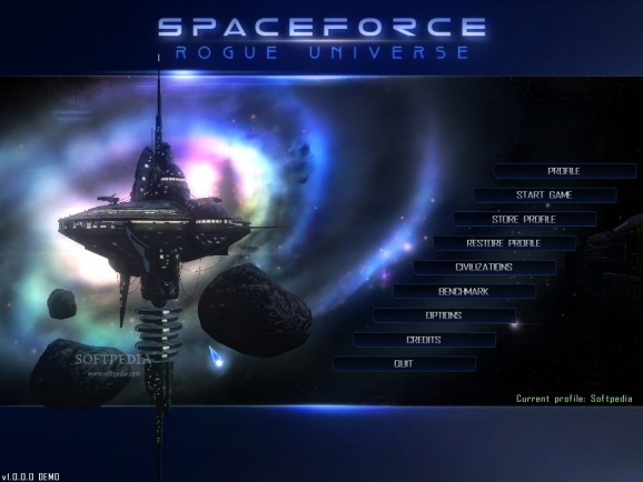 SpaceForce Rogue Universe Demo screenshot