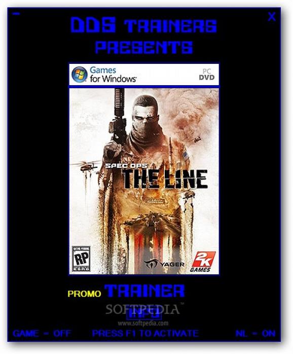 Spec Ops: The Line +1 Trainer for 1.0.6890.0 screenshot