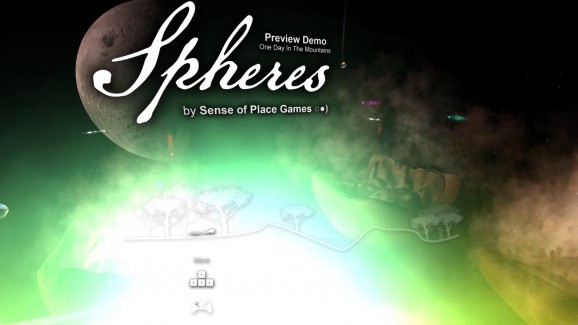 Spheres - One Day In The Mountains Demo screenshot