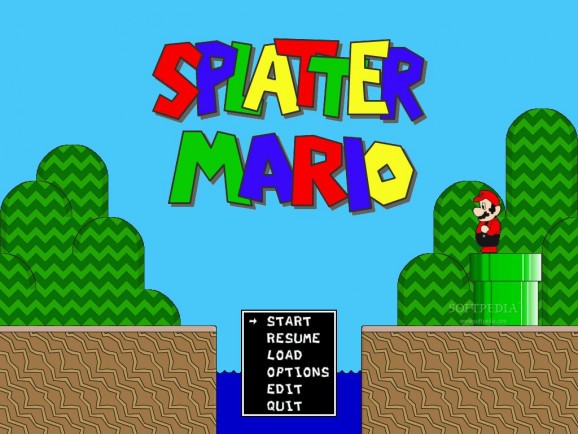 Splatter Mario screenshot