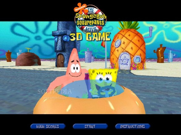 SpongeBob SquarePants 3-D screenshot