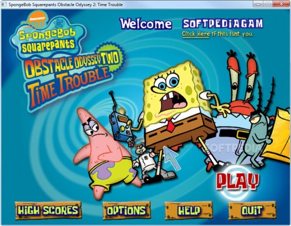 SpongeBob SquarePants Obstacle Odyssey 2 Demo screenshot