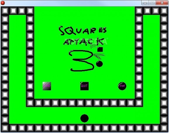 Squares Attack 3 Demo screenshot