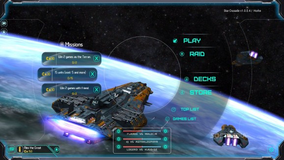Star Crusade CCG screenshot