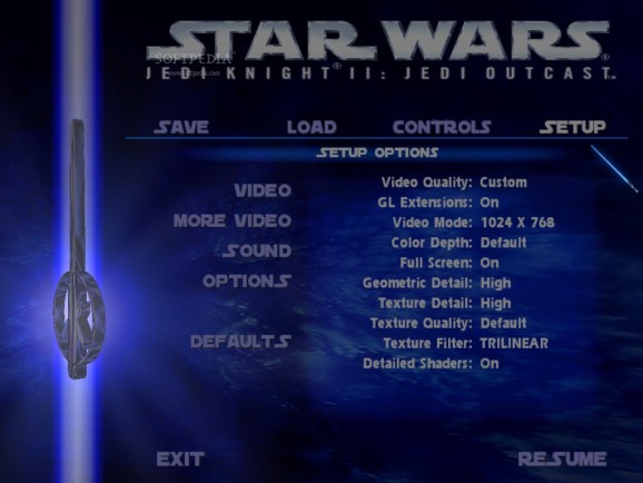 Star Wars Jedi Knight II: Jedi Outcast Patch screenshot