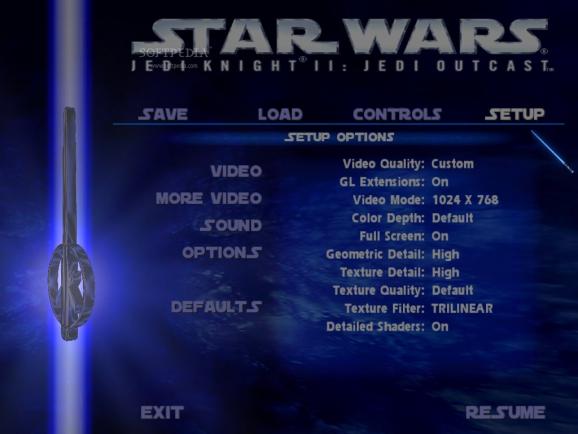 Star Wars Jedi Knight II: Jedi Outcast Demo screenshot