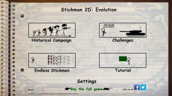 Stickman 2D: Evolution for Windows 8 screenshot