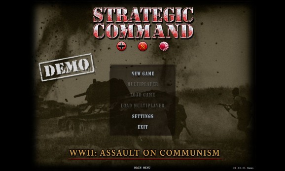 Strategic Command World War II: Assault on Communism Demo screenshot