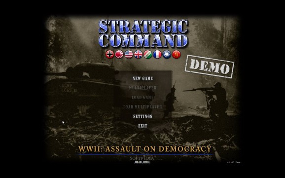 Strategic Command WW2 Assault on Democracy Patch screenshot