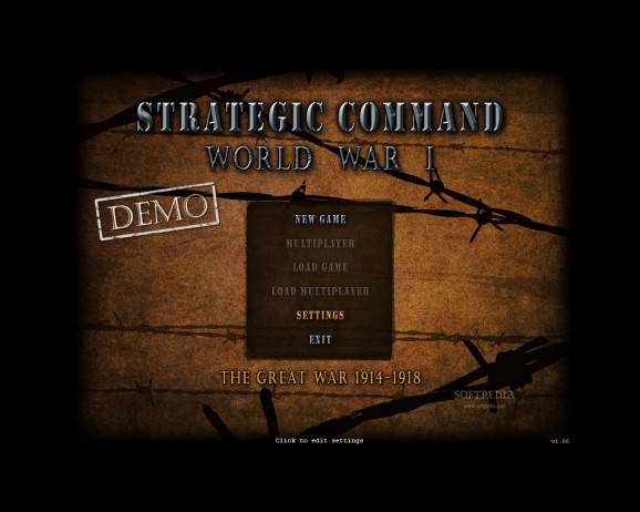 Strategic Command World War I: The Great War 1914-1918 Demo screenshot