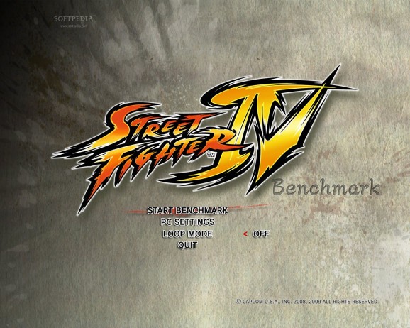 Street Fighter IV Benchmark screenshot