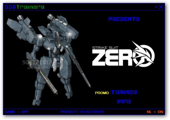 Strike Suit Zero +1 Trainer for 02.25.2013 screenshot