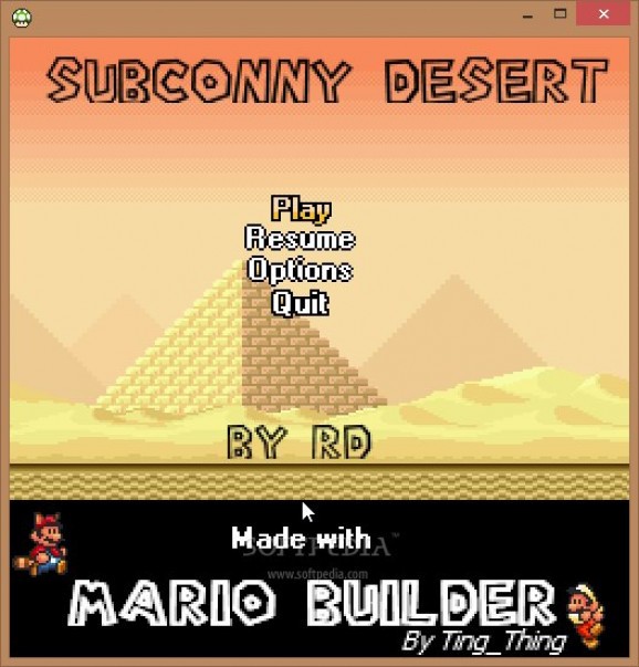 Subconny Desert screenshot
