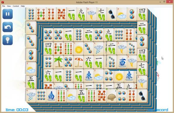 Summer Pool Mahjong screenshot
