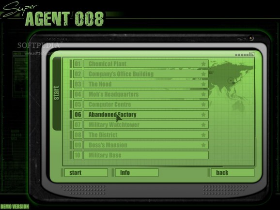 Super Agent 008 Demo screenshot