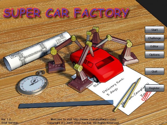 Super Car Factory screenshot