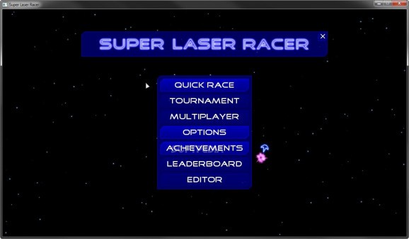 Super Laser Racer Demo screenshot