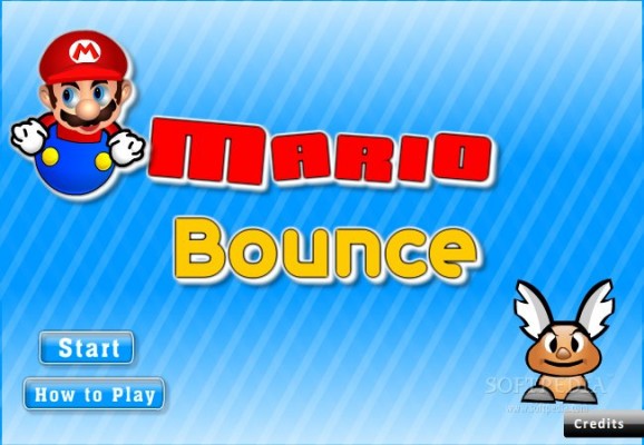 Super Mario Bouncer screenshot