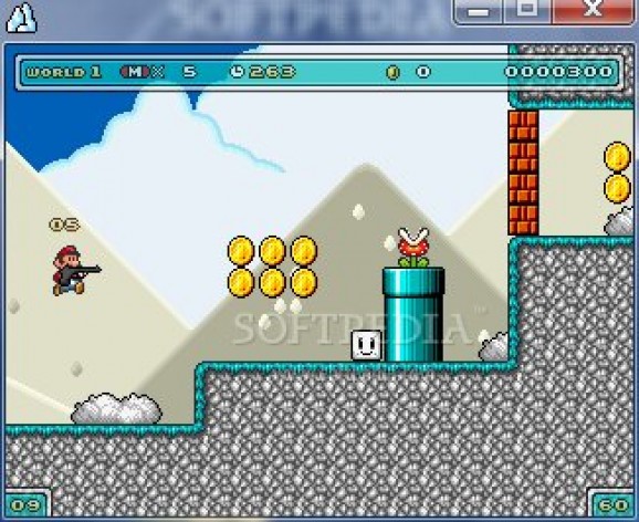 Super Mario Bros: Crimson Hours Winter screenshot