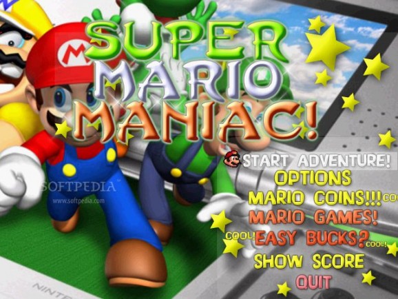 Super Mario Bros - Maniac screenshot