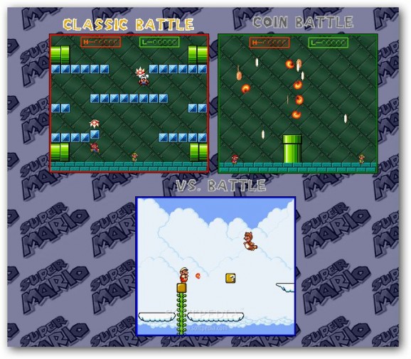 Super Mario Bros. Melee screenshot