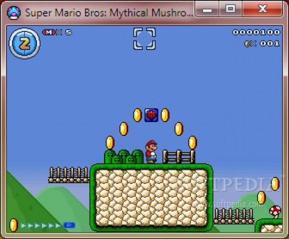 Super Mario Bros Mythical Mushrooms screenshot