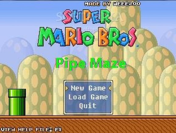 Super Mario Bros Pipe Maze screenshot