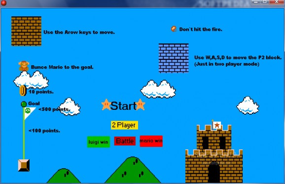 Super Mario Bros Pong 2: The Adventure screenshot