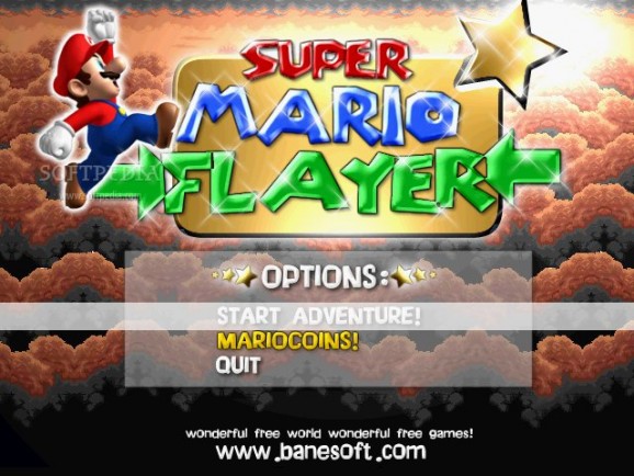 Super Mario Bros - The Flayer screenshot