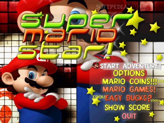 Super Mario Bros - The Star screenshot