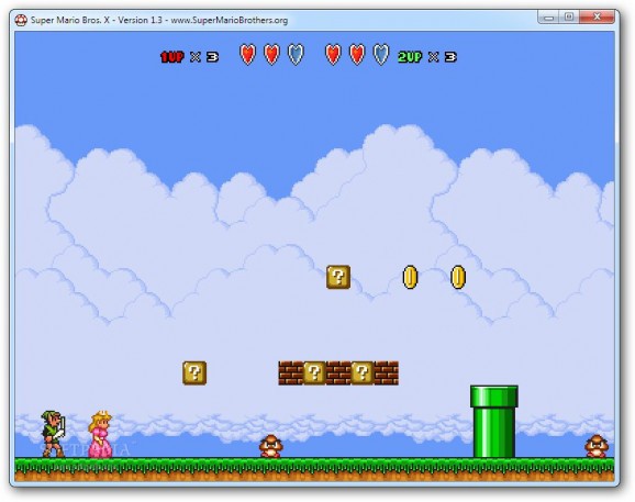 Super Mario Bros. X DS Grass screenshot