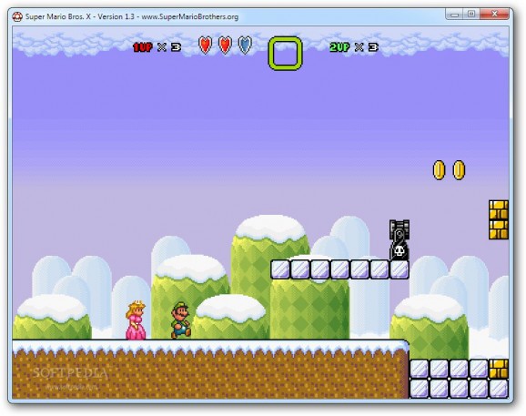 Super Mario Bros. X DS Ice screenshot