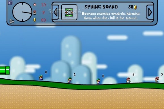 Super Mario Defence screenshot