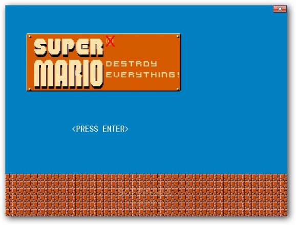 Super Mario Destroy Everything screenshot