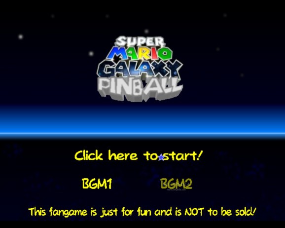 Super Mario Galaxy Pinball screenshot